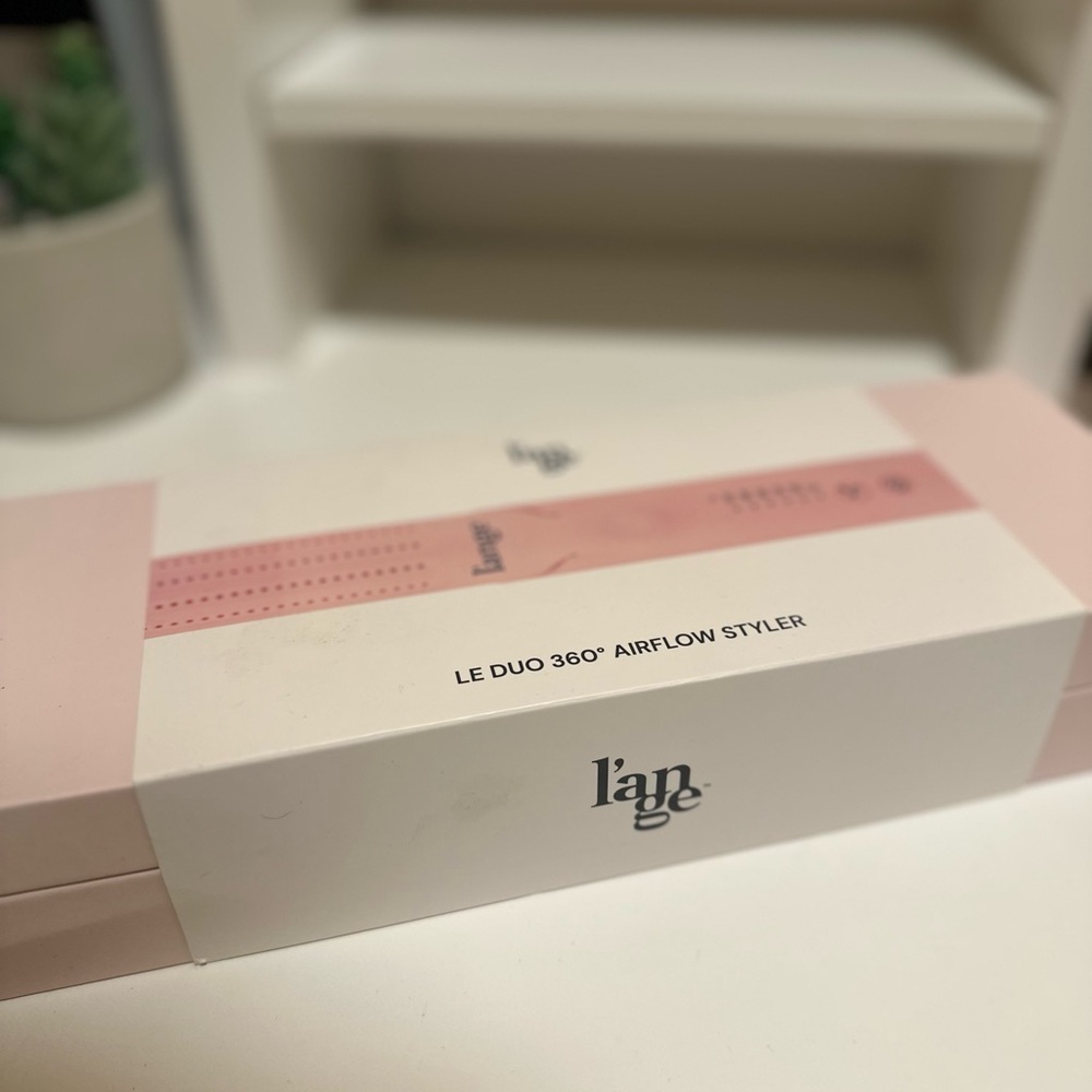 L'ange Le Duo Airflow Styler - Soft Pink and White
